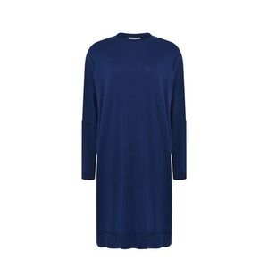 Noen cotton cashmere blend blue dress.‎ Medium